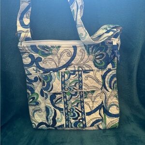 Vera Bradley Crossbody - Mediterranean White
